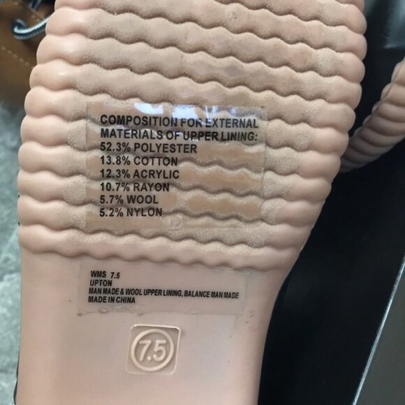 Report Upton Tan Black Rain Duck Boots - Picture 5 of 5